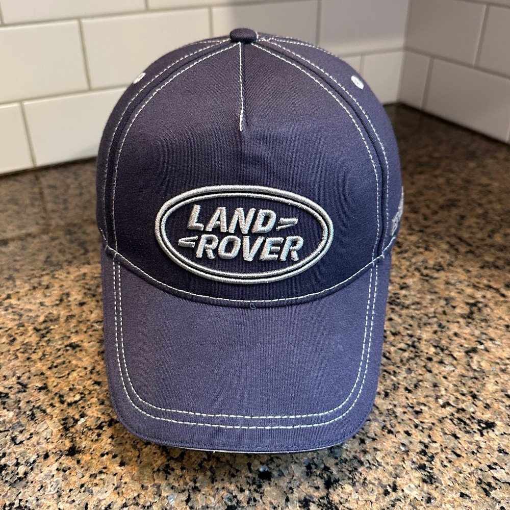 Land Rover Hat Baseball Cap One Size Navy Blue Adjustable Adventure